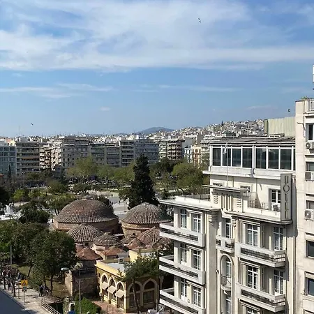Gnaios Penthouse Apartment Thessaloniki Exterior photo